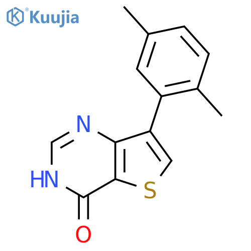 7-(2,5-Dimethylphenyl)thieno[3,2-d]pyrimidin-4(3H)-one structure