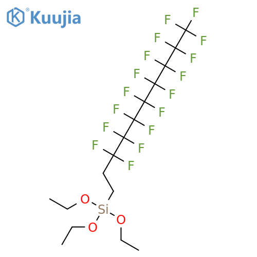 1H,1H,2H,2H-Perfluorodecyltriethoxysilane structure