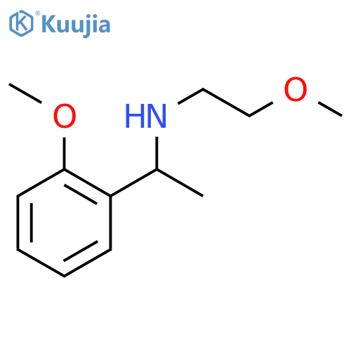 (2-methoxyethyl)1-(2-methoxyphenyl)ethylamine structure