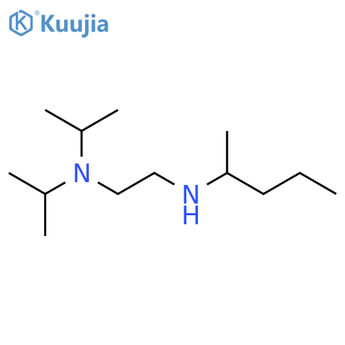 {2-bis(propan-2-yl)aminoethyl}(pentan-2-yl)amine structure