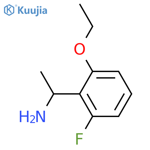 1-(2-ethoxy-6-fluorophenyl)ethan-1-amine structure