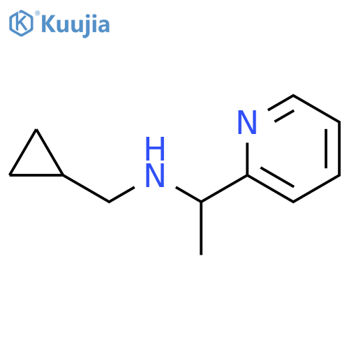 (cyclopropylmethyl)[1-(pyridin-2-yl)ethyl]amine structure
