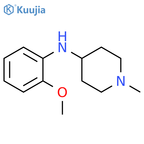 N-(2-methoxyphenyl)-1-methylpiperidin-4-amine structure