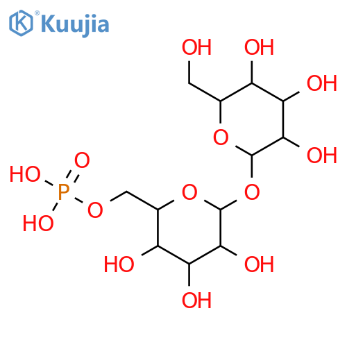 6-o-Phosphonohexopyranosyl hexopyranoside structure