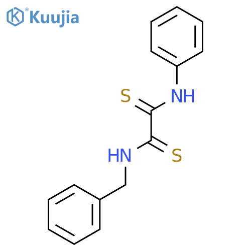 Ethanedithioamide,N1-phenyl-N2-(phenylmethyl)- structure