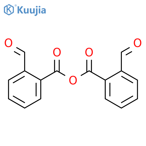 Benzoic acid,2-formyl-, anhydride with 2-formylbenzoic acid structure