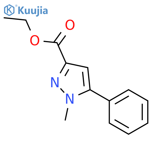 Ethyl 1-Methyl-5-phenylpyrazole-3-carboxylate structure