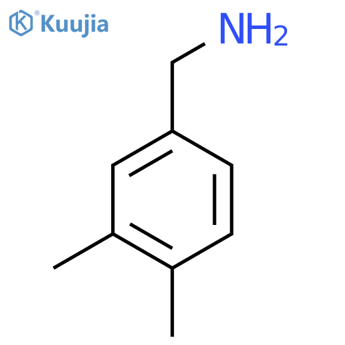 3,4-Dimethylbenzylamine structure
