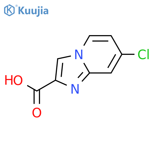7-Chloroimidazo[1,2-a]pyridine-2-carboxylic acid structure