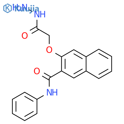 3-(2-Hydrazino-2-oxoethoxy)-N-phenyl-2-naphthamide structure