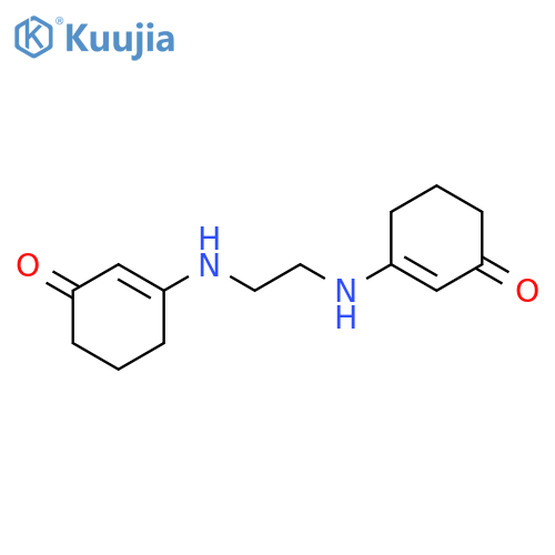 3-({2-[(3-oxocyclohex-1-en-1-yl)amino]ethyl}amino)cyclohex-2-en-1-one structure