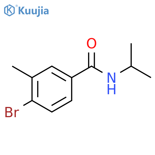 N-Isopropyl 4-bromo-3-methylbenzamide structure