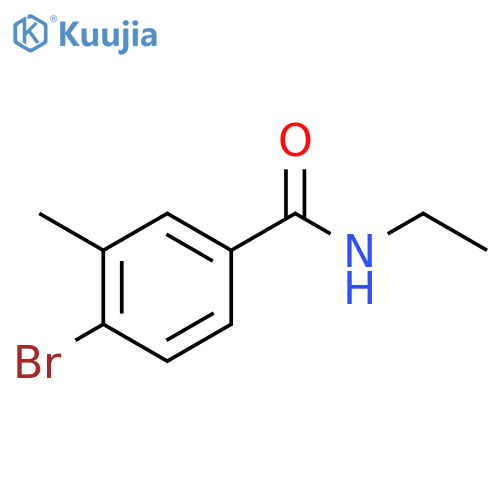 N-Ethyl 4-bromo-3-methylbenzamide structure