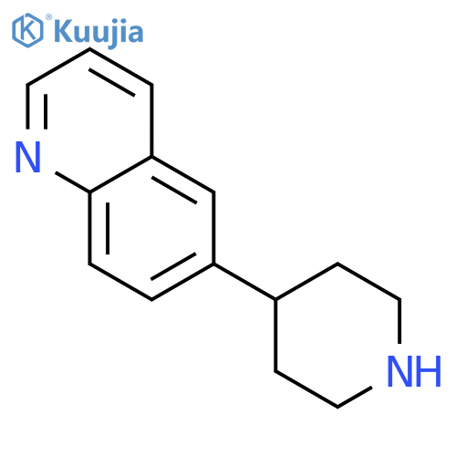 6-(piperidin-4-yl)quinoline structure