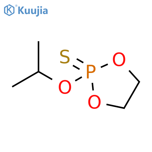 1,3,2-Dioxaphospholane, 2-(1-methylethoxy)-, 2-sulfide structure
