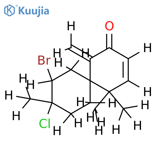 2,10-Dibromo-3-7(14),9-chamigradien-8-ol-8-Ketone,10-debromo structure