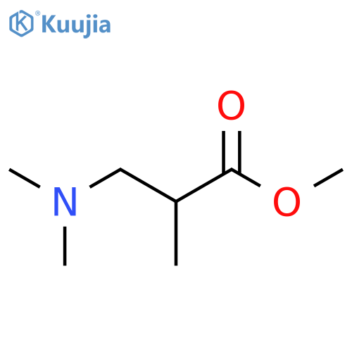 Methyl 3-(dimethylamino)-2-methylpropanoate structure
