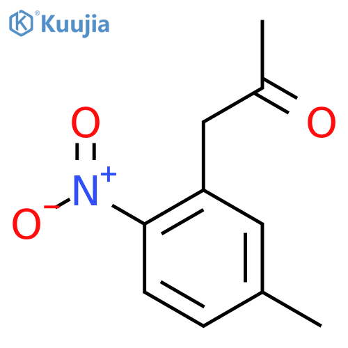1-(5-methyl-2-nitrophenyl)propan-2-one structure