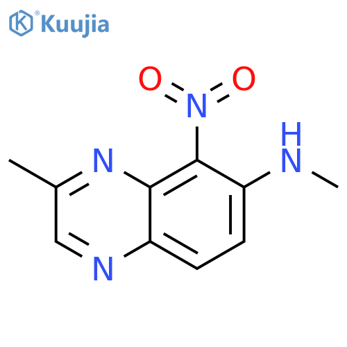 2-METHYL-7-METHYLAMINO-D3-8-NITRO-QUINOXALINE structure