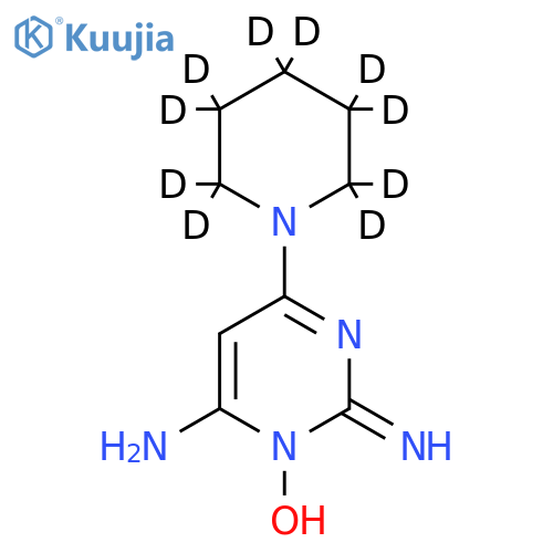 Minoxidil-d10 structure