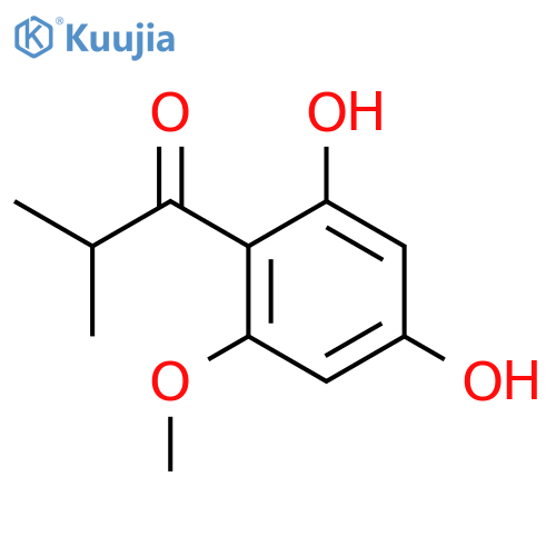 1-Propanone,1-(2,4-dihydroxy-6-methoxyphenyl)-2-methyl- structure