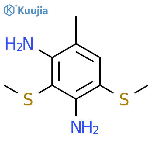 1,3-Benzenediamine,4-methyl-2,6-bis(methylthio)- structure