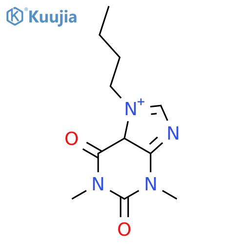 7-butyl-1,3-dimethyl-2,3,6,7-tetrahydro-1H-purine-2,6-dione structure