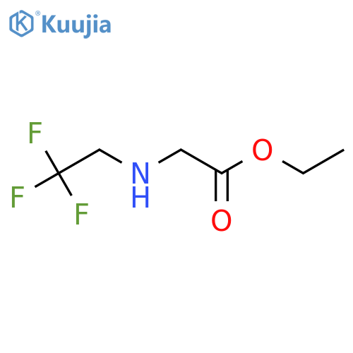 Ethyl 2-(2,2,2-Trifluoroethyl)aminoacetate structure