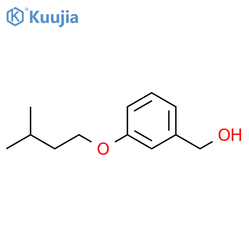 3-iso-Pentoxybenzyl alcohol structure