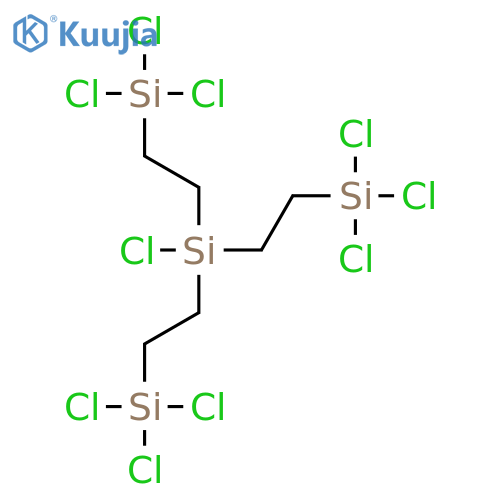 Silane, chlorotris[2-(trichlorosilyl)ethyl]- structure