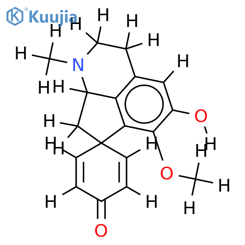 (+)-stepharine structure