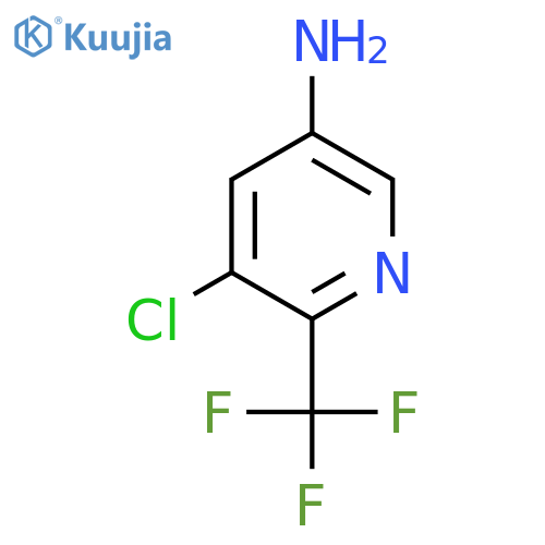 5-Chloro-6-(trifluoromethyl)pyridin-3-amine structure