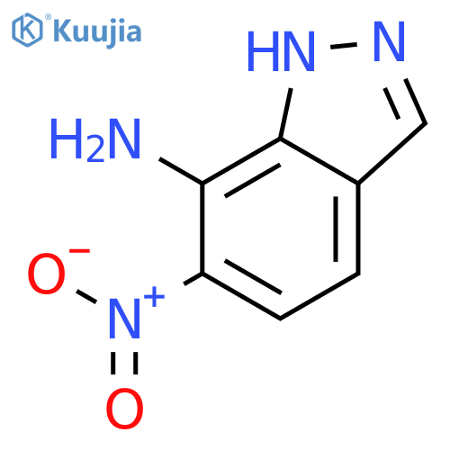 6-Nitro-1H-indazol-7-amine structure