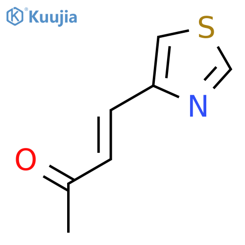 4-(4-thiazolyl)-3-Buten-2-one structure