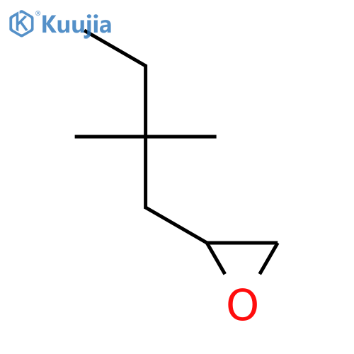 2-(2,2-dimethylbutyl)oxirane structure