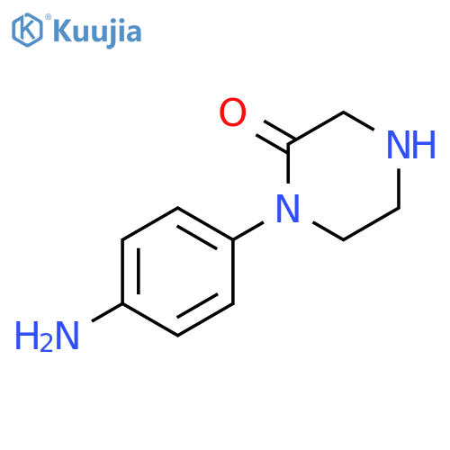 1-(4-Aminophenyl)piperazin-2-one structure