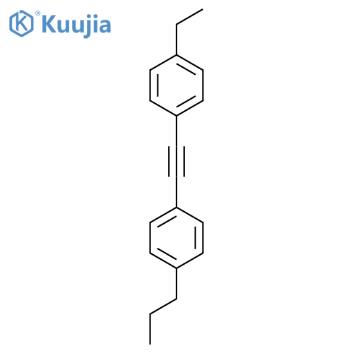 (4-ETHYLPHENYL)-(4'-N-PROPYLPHENYL)ETHYNE structure