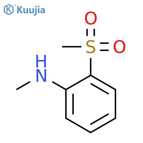 2-Methanesulfonyl-N-methylaniline structure