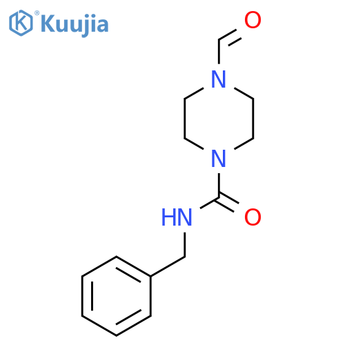 (4-Formylpiperazinyl)-N-benzylformamide structure