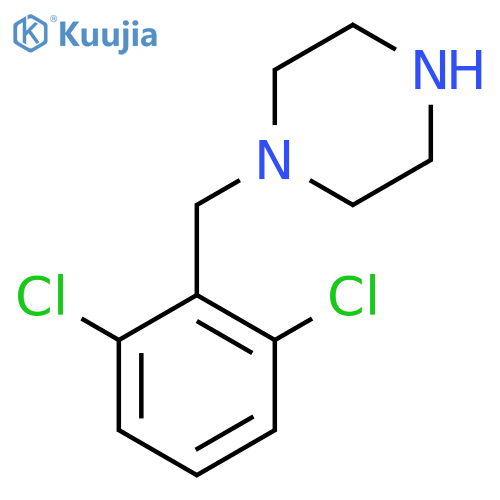 1-(2,6-Dichlorobenzyl)piperazine structure