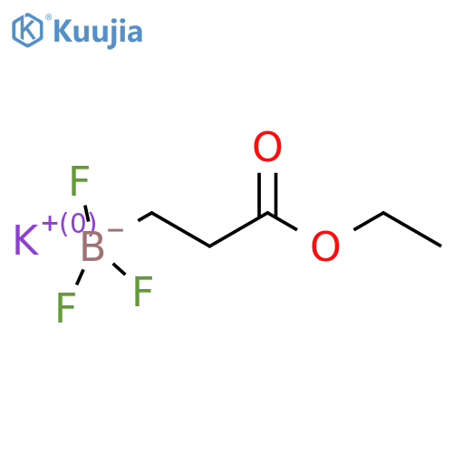 Potassium-3-trifluoroboratopropanonic Acid Ethyl Ester structure