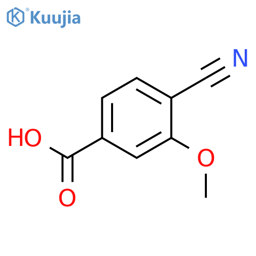 4-Cyano-3-methoxybenzoic acid structure