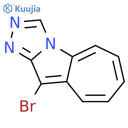 Cyclohepta[4,5]pyrrolo[2,1-c]-1,2,4-triazole, 10-bromo- structure