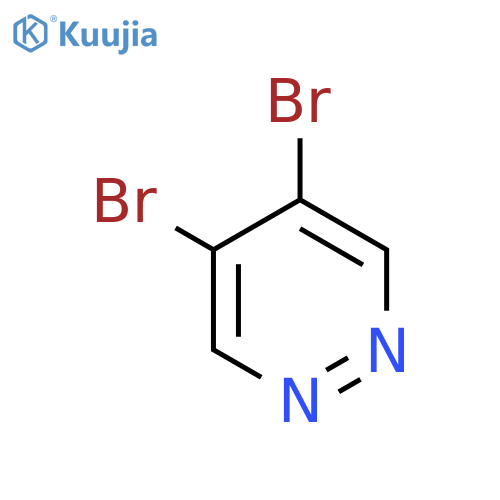 4,5-dibromopyridazine structure