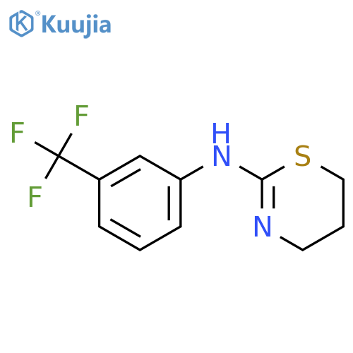 (5,6-DIHYDRO-4H-[1,3]THIAZIN-2-YL)-(3-TRIFLUOROMETHYL-PHENYL)-AMINE structure