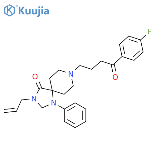 1,3,8-Triazaspiro[4.5]decan-4-one,8-[4-(4-fluorophenyl)-4-oxobutyl]-1-phenyl-3-(2-propen-1-yl)- structure