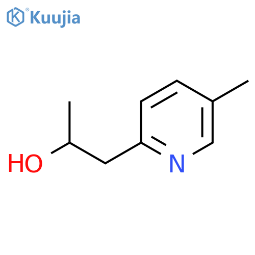1-(5-methylpyridin-2-yl)propan-2-ol structure