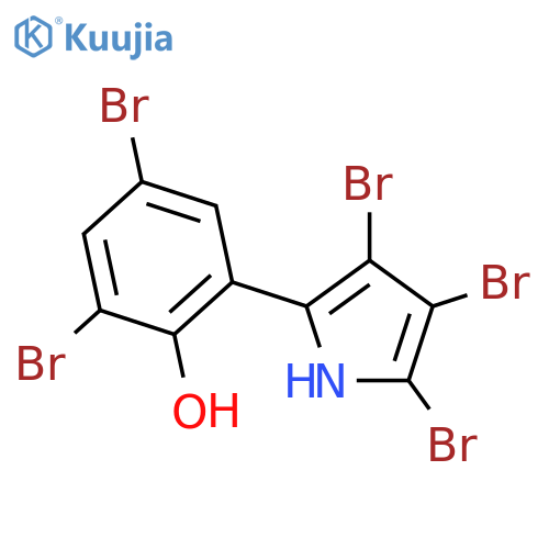Pentabromopseudilin structure
