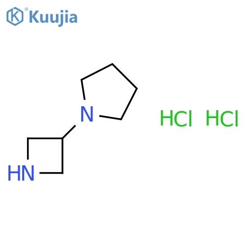 1-(azetidin-3-yl)pyrrolidine dihydrochloride structure