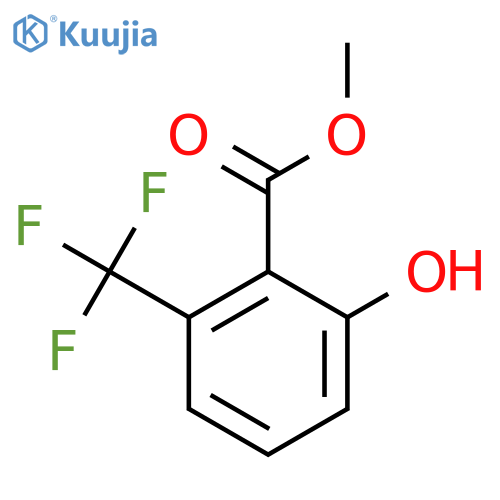 Methyl 2-hydroxy-6-(trifluoromethyl)benzoate structure